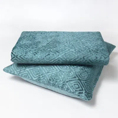 Amity Home Jacqueline, Peacock, Lumbar Pillow In Green