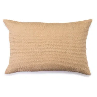 Amity Home Jamie 100% Cotton Ties Sham In Brown