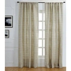 Amity Home Jerome Solid Semi-sheer Rod Pocket Curtain Panel