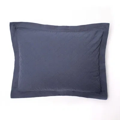 Amity Home Karso Blue Cotton Blend Sham