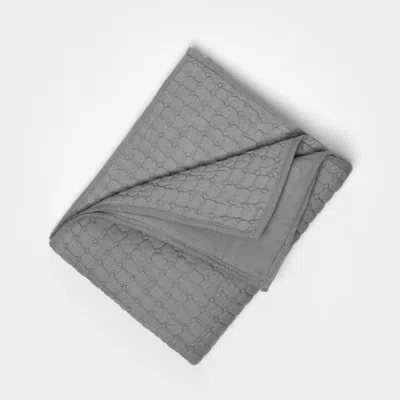Amity Home Katarina Linen Quilt In Neutral Gray
