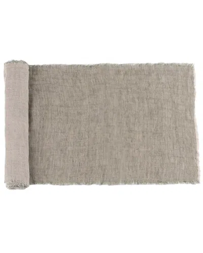 AMITY HOME AMITY HOME KENT 108IN LINEN TABLE RUNNER