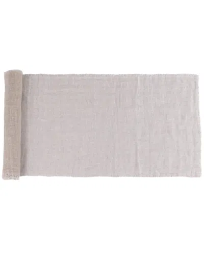 AMITY HOME AMITY HOME KENT 108IN LINEN TABLE RUNNER