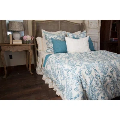 Amity Home Kiera Duvet Cover In Turquoise