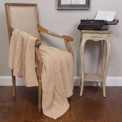 Amity Home Kimberly 100% Cotton Throw In Yellow