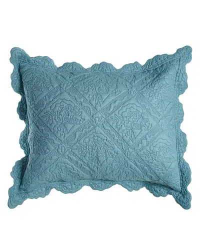 Amity Home King Zella Sham In Blue