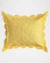 Amity Home King Zella Sham In Gold