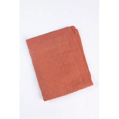 Amity Home Kyler Linen Quilt In Orange