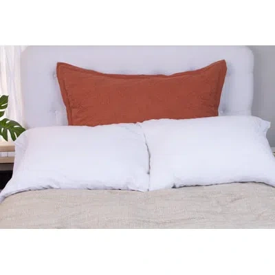 Amity Home Kyler Solid Color Cotton Blend Sham In Red