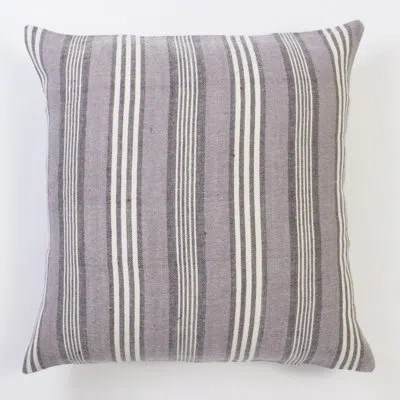 Amity Home Landon Striped Sham In Gray