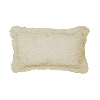 Amity Home Laurie Rectangular Cotton Pillow Cover & Insert In Yellow