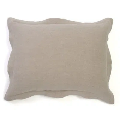 Amity Home Linen Blend Sham In Beige
