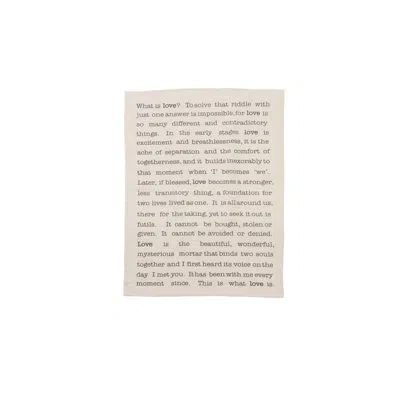 Amity Home Love Dishcloth