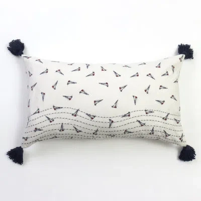 Amity Home Lumbar Pillow In White