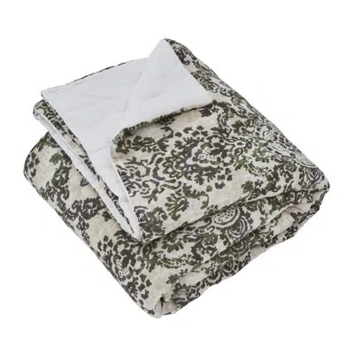 Amity Home Lyon 100% Cotton Comforter In Kale,ivory