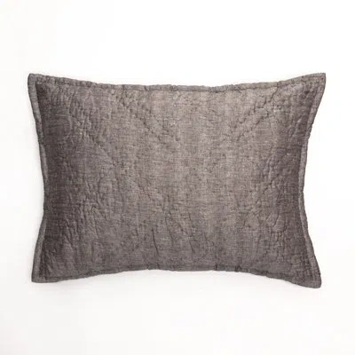 Amity Home Marian Chocolate Chip Cotton Linen Pillow Sham