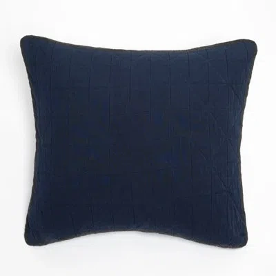 Amity Home Marshall Cotton Blend Pillow Sham In Blue