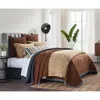 Amity Home Mateo Coverlet, Queen In Brown