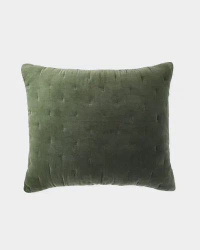 Amity Home Mesa Velvet Dutch European Sham In Kale