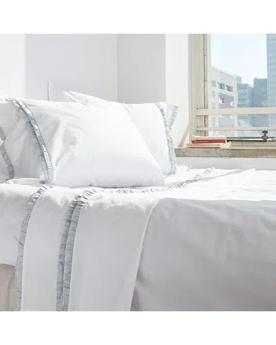 Amity Home Petite Ruffle Pillowcase Set In White