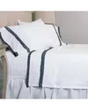 Amity Home Petite Ruffle Sheet Set In Silver