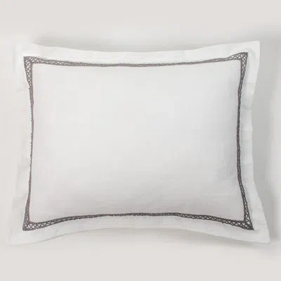 Amity Home Phee Cotton Pillow Sham In Gray