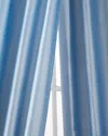 Amity Home Radiance Silk Curtain, 108"l In Blue