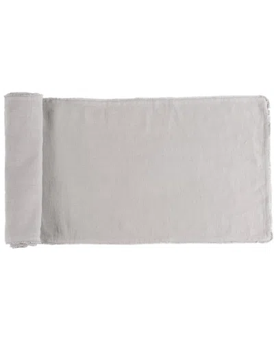 Amity Home Ranier 60in Linen Table Runner In Gray