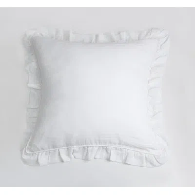 Amity Home Rares Solid Color Cotton Blend Sham In White