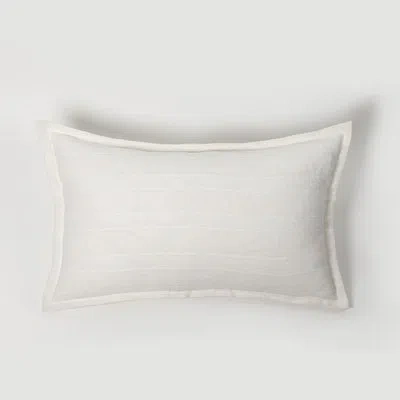 Amity Home Reagan Solid Color Cotton Blend Sham In White
