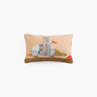 Amity Home Rhino Accent Cotton Throw Pillow