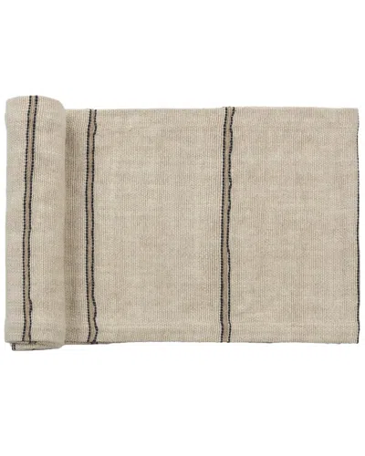 Amity Home Rhodes 108in Linen Table Runner In Animal Print