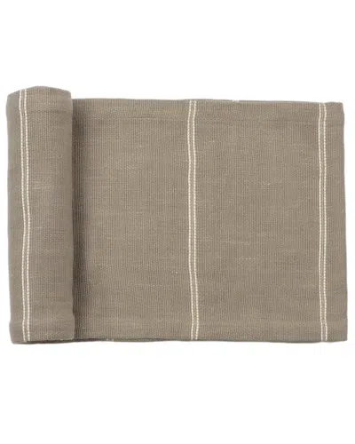 AMITY HOME AMITY HOME RHODES 60IN LINEN TABLE RUNNER