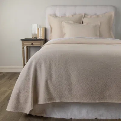 Amity Home Sango 100% Cotton Coverlet In Beige