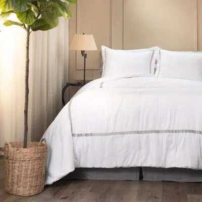 Amity Home Savana Duvet Cover In Gray