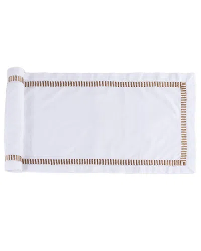 Amity Home Savona 108in Table Runner In White