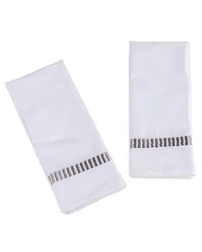 AMITY HOME AMITY HOME SET OF 2 SAVONA GUEST TOWELS