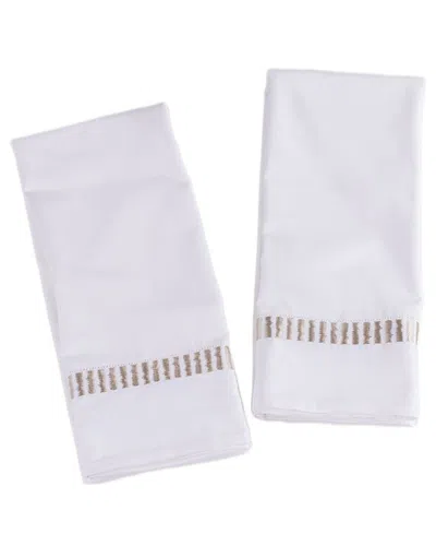 AMITY HOME AMITY HOME SET OF 2 SAVONA GUEST TOWELS