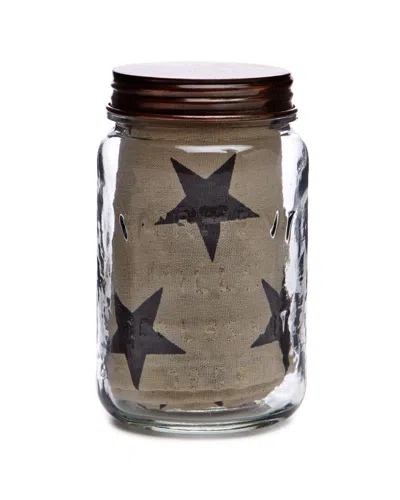 AMITY HOME AMITY HOME SET OF 2 STAR IN JAR GUEST TOWELS