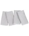Amity Home Set Of 4 Brisbane Linen Dinner Napkins