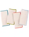 Amity Home Set Of 4 Cora Dinner Napkins