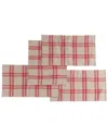 Amity Home Set Of 4 Lance Linen Placemats