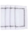 Amity Home Set Of 4 Savona Cocktail Napkins
