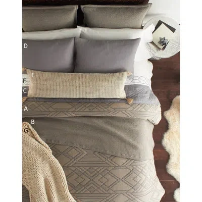 Amity Home Sienn Gray Standard Cotton Duvet Cover