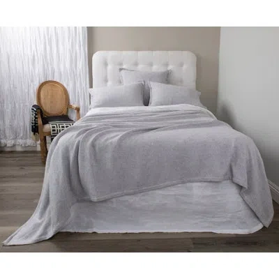 Amity Home Silas Coverlet, Grey In Gray
