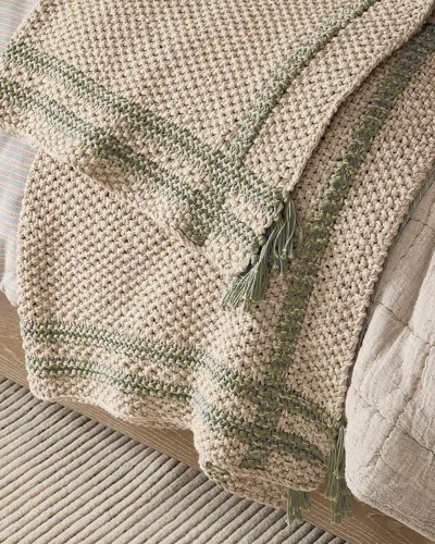 Amity Home Skye Throw, 50" X 60" In Laurel