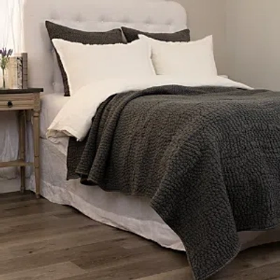 Amity Home Slade Quilt With Shams, Queen In Steel