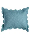 Amity Home Standard Zella Sham In Blue
