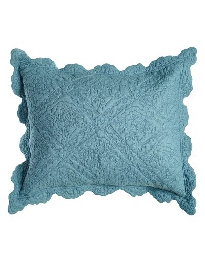 Amity Home Standard Zella Sham In Blue