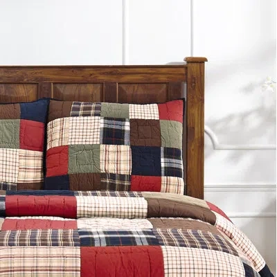 Amity Home Suzure King Sham In Blue;brown;cream